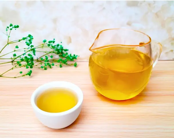 阿里山石棹珠露茶湯色澤